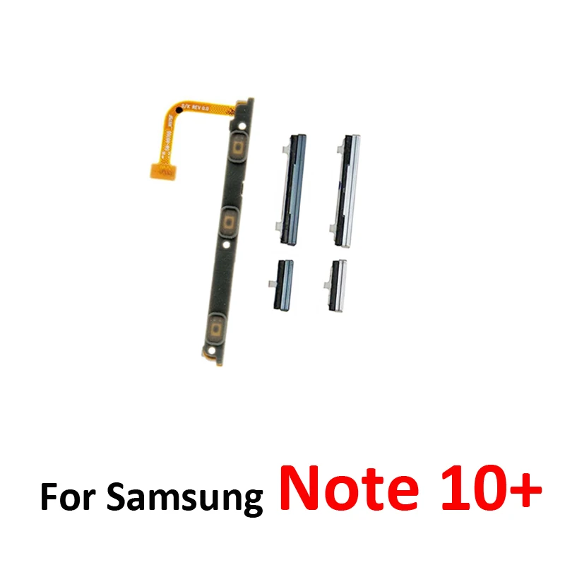 Phone Power Volume Button For Samsung Galaxy Note 10+ 10 Plus N975 N976 New On Off Up Down Push Key Internal Flex Cable Parts image 5