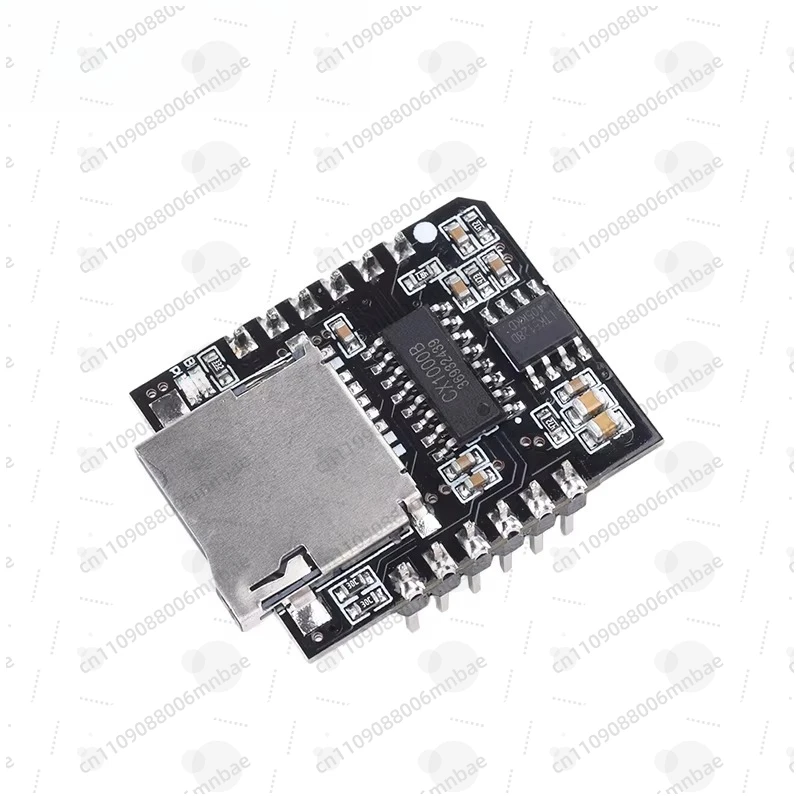 Serial Port MP3 Voice Chip Module Microcontroller Control Triggers Voice Broadcast Custom Audio CX1000BM CX1000AM