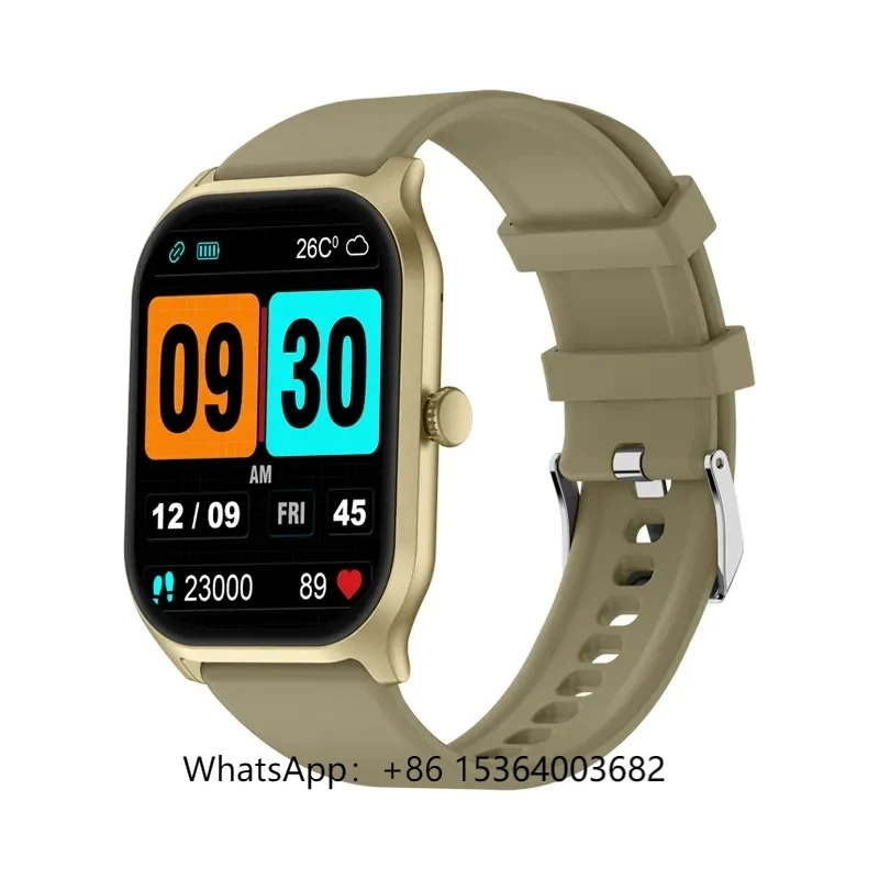 

TJXL-2023 New Arrival ZL77 Smart Watch 2.01 Inch Full Touch Screen BT Call Fitness Smart Watch for Men Women