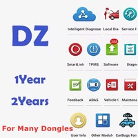 1 Year 2 Years Subscription Diagzone Pro Software Activation Cars+EV+ HD Trucks  For DBSCAR 5/7 Easydiag 2.0 3.0 / Thinkdiag 1/2