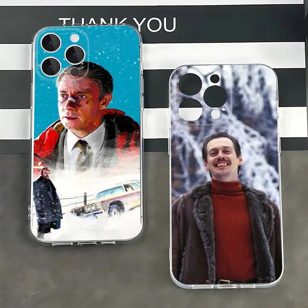 TV F-Fargo Phone Case For iPhone 17 16 15 11 12 13 14 Pro Max 7 8 Plus X Xr Xs Max SE 12mini Silicone Soft Cover