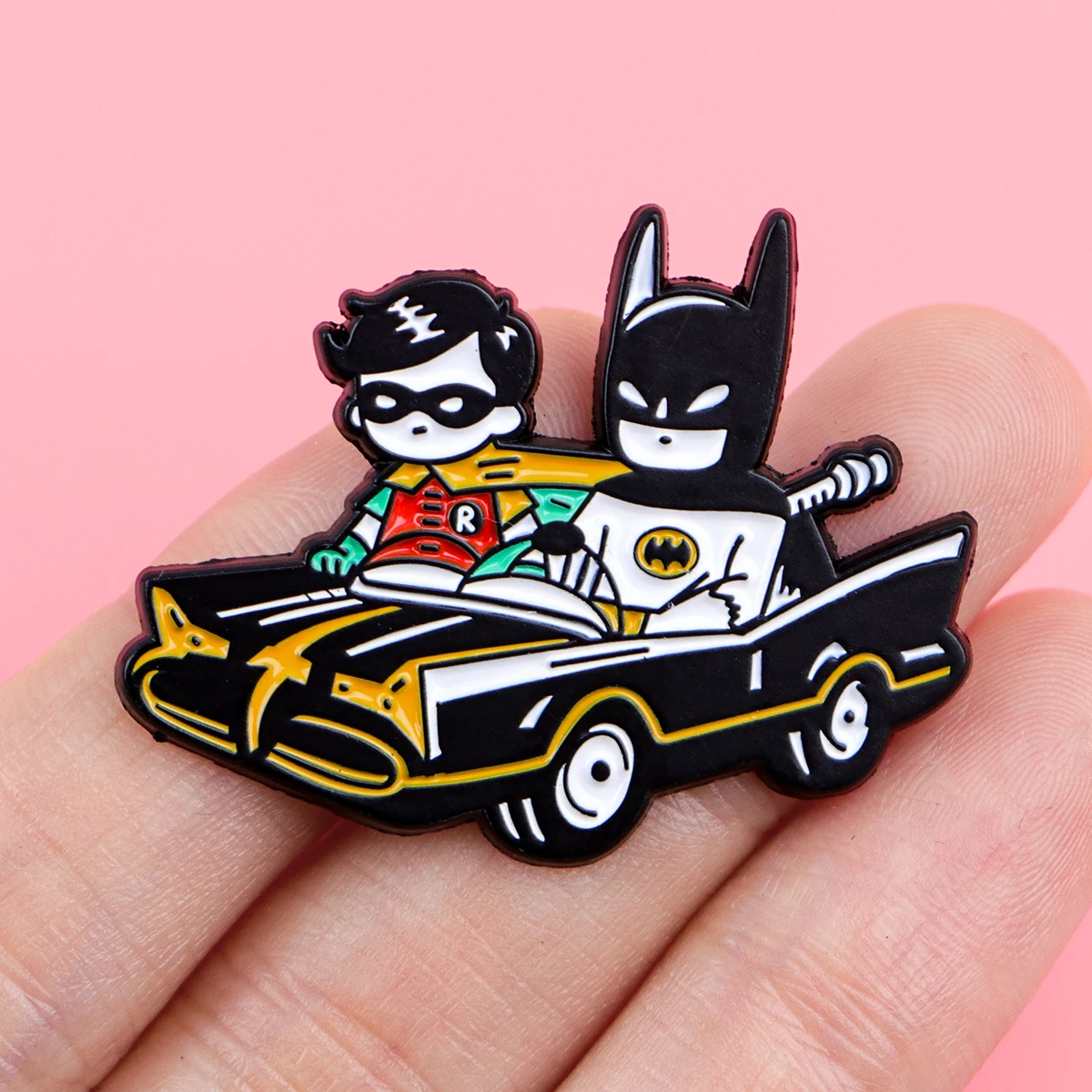 멋진 영화 영웅 에나멜 핀 브로치 귀여운 옷깃 핀 배낭 청바지 브로치 장식품 쥬얼리 액세서리 어린이 친구 선물