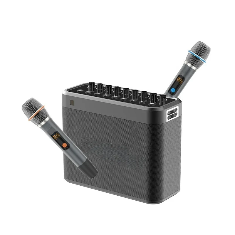 karaoke sound card wireless bluetooth speaker all-in-one machine 160W high-power TWS interconnection audio diaphragm