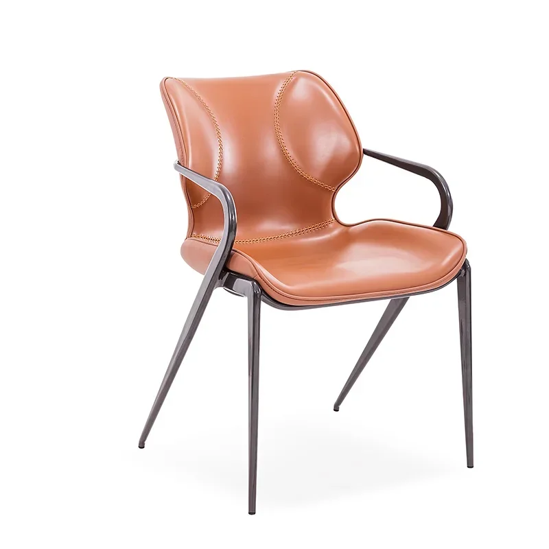 كرسي الطعام الحديث كراسي المطبخ العتيقة البلاستيك منجد مقهى الوردي تصميم الحد الأدنى الزفاف الفاخرة شفافة الغرور #1