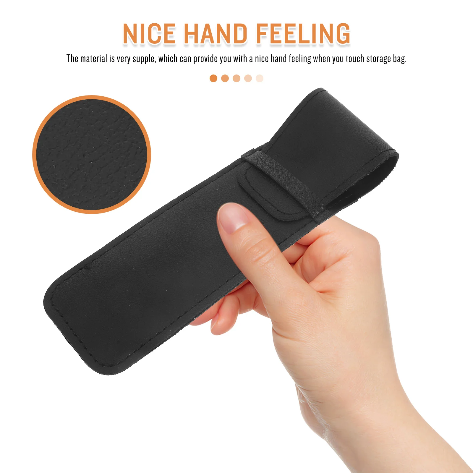

4pcs Shaver Case Lightweight Compact Travel Protector Razor Cover Storage Bag Manual Protective Suitcase