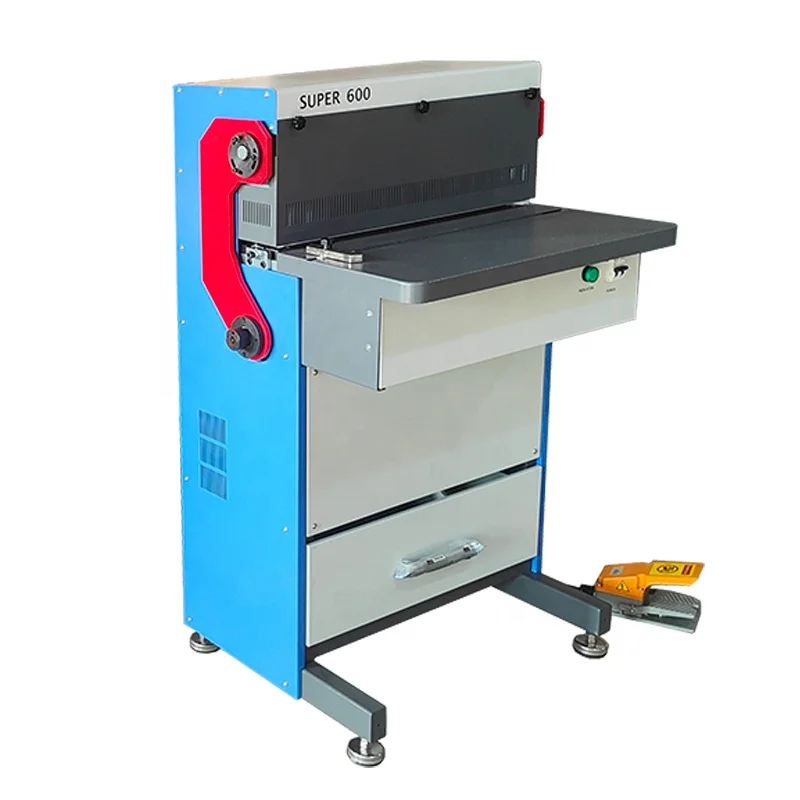 Super600 Double Wire O Paper Punching Machine Professional Office Equipment for Perfect Binding