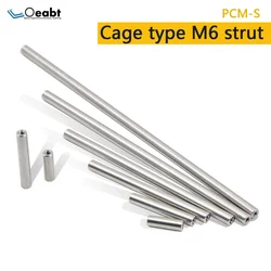 Pcm-s PCM-E Series  Cage Support Rod Extension Diameter M6 Cage System Extension Rod Optical Experiment Stainless Steel Support