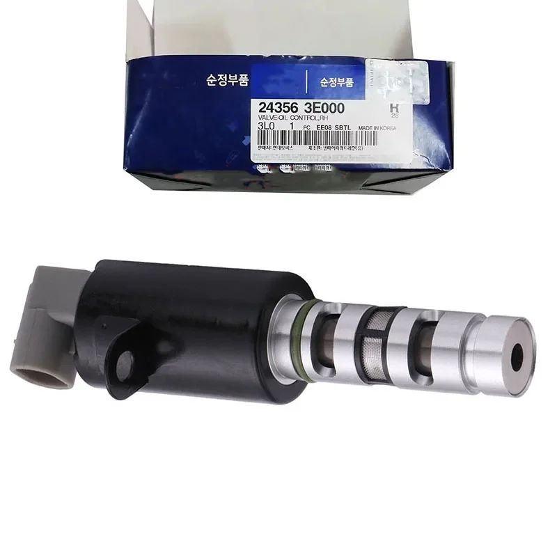 

New Genuine Variable Timing Solenoid Left 24355-3E000 Right 24356-3E000 For Hyundai Santa Fe Kia Optima Rondo 2.7L 2006-2009