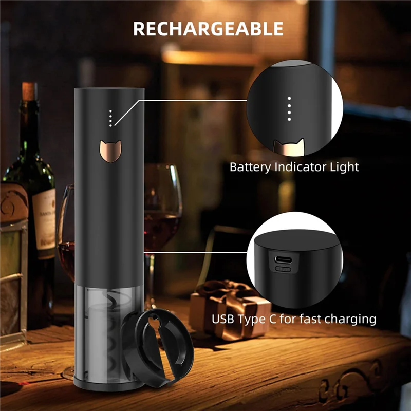 【FUXQ】Pembuka Anggur Elektrik  - Wine Opener Electric ulasan dan harga