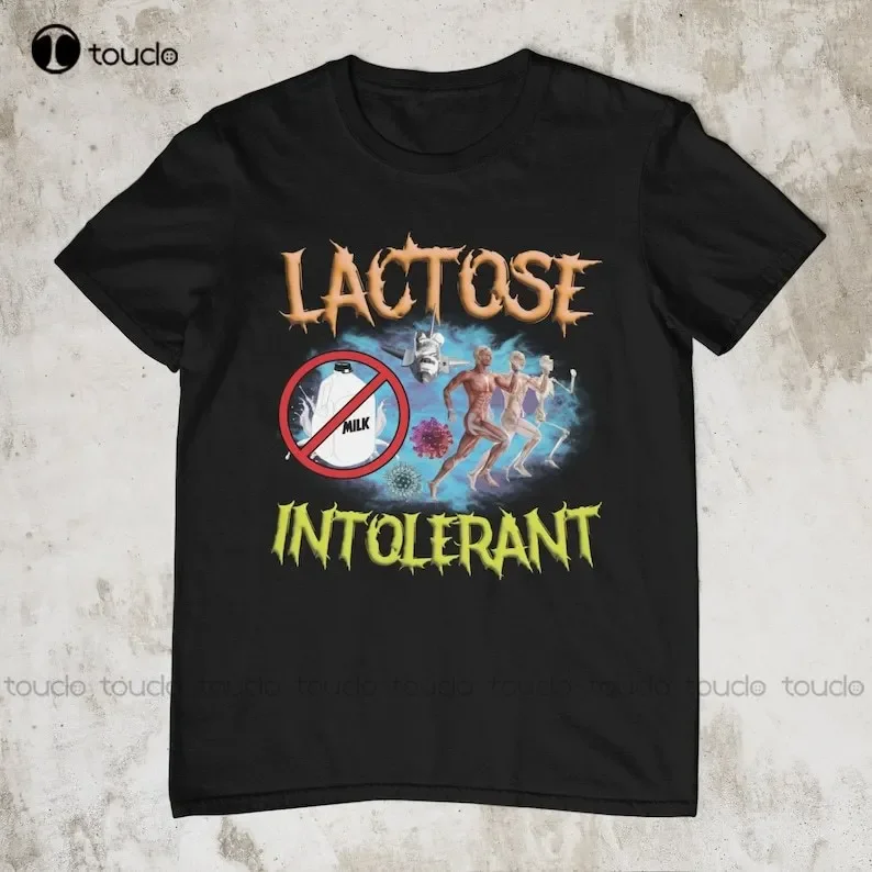 Lactose Intolerant, Weird Shirt, Specific Shirt, Funny Shirt, Funny Gift, Meme Shirt Digital Printing Xs-5Xl