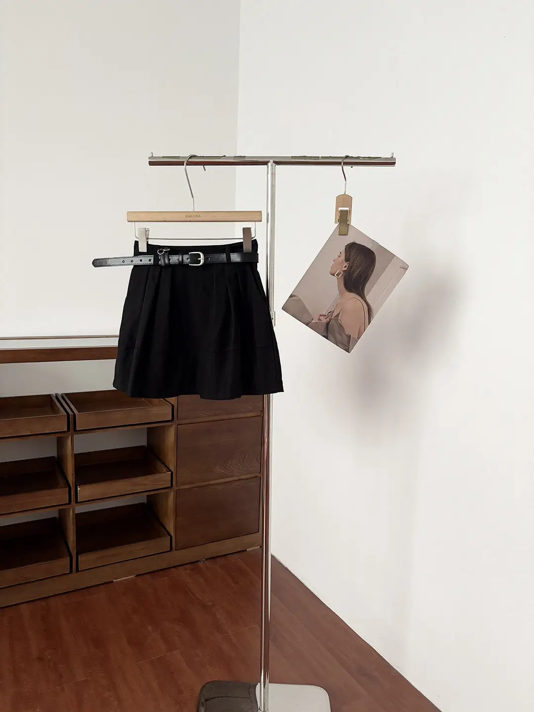 55 black (with belt) s