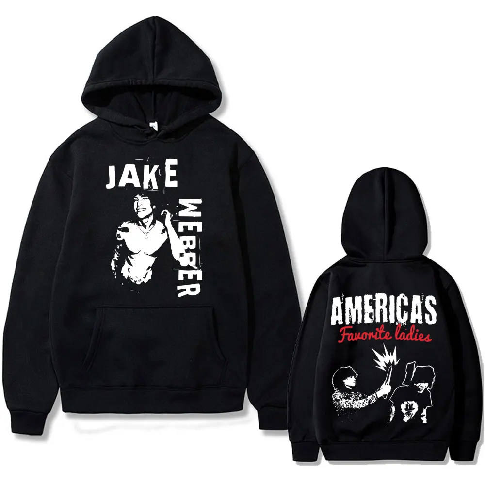 America's Favorite Ladies Johnnie Guilbert Jake Webber Graphic Hoodie Men Women Fashion Hip Hop Sweatshirts Oversized Hoodies