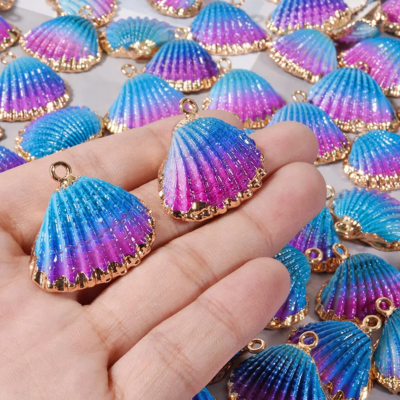Natural Seashell Conch Pendants for DIY Jewellery Making