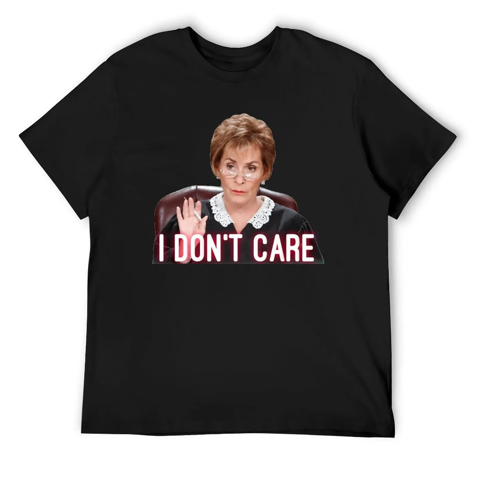 She doesn’t care. T-Shirt plus size clothes shirts graphic tees Men's t shirts