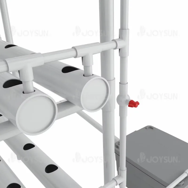 نظام النمو المائي NFT الكبير واحد PE الدفيئة الزراعية مربع منخفضة التكلفة معدات الزراعة المائية للري للبيع