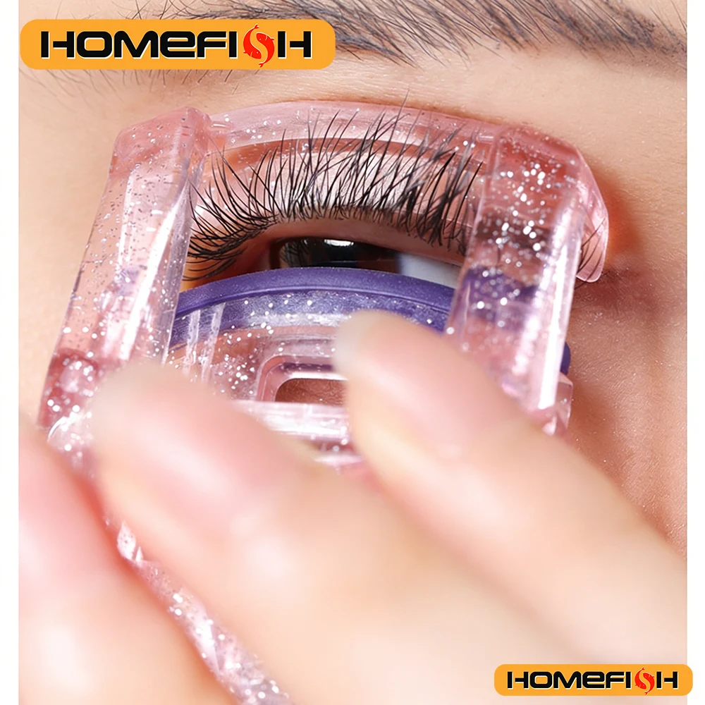 2pcs Lash Curling Clamps - Eyelash Holding Cosmetic Tools, Curling & Gripping Makeup Tools