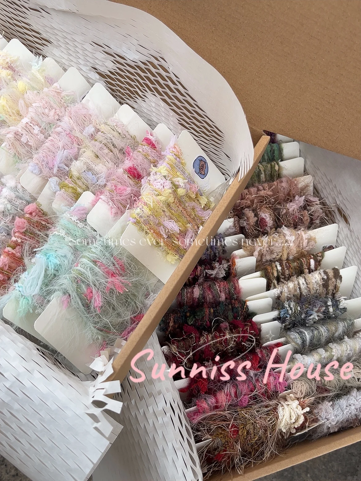 2m-each Hand Mixed Yarn 10/20pcs Set，crochet Sample DIY Card Holder Decoration Necklace,hair Clip,bracele Material Gifts