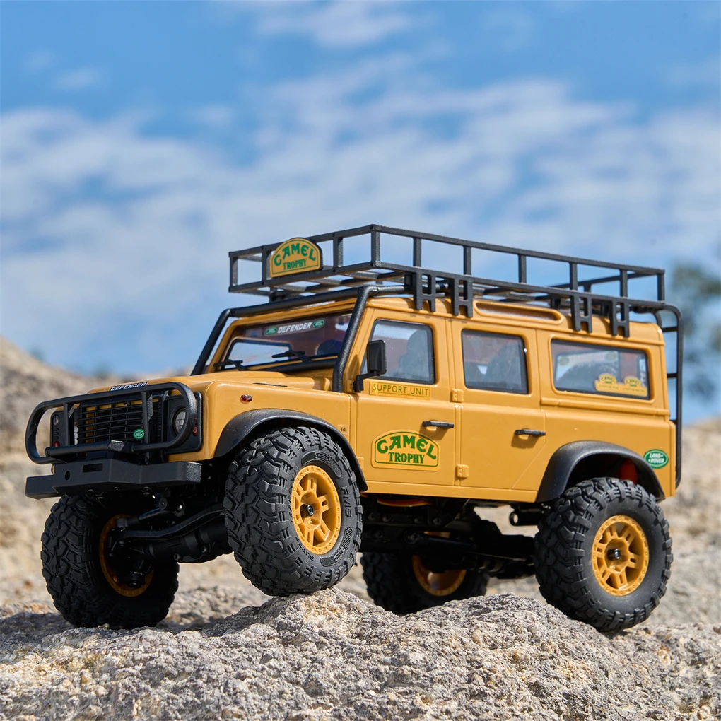 RC Car fo FMS 1:24 FCX24M Land Rover Camel Trophy Edition RTR Defender 90 110 Range Rover Discovery RC Car Birthday gifts