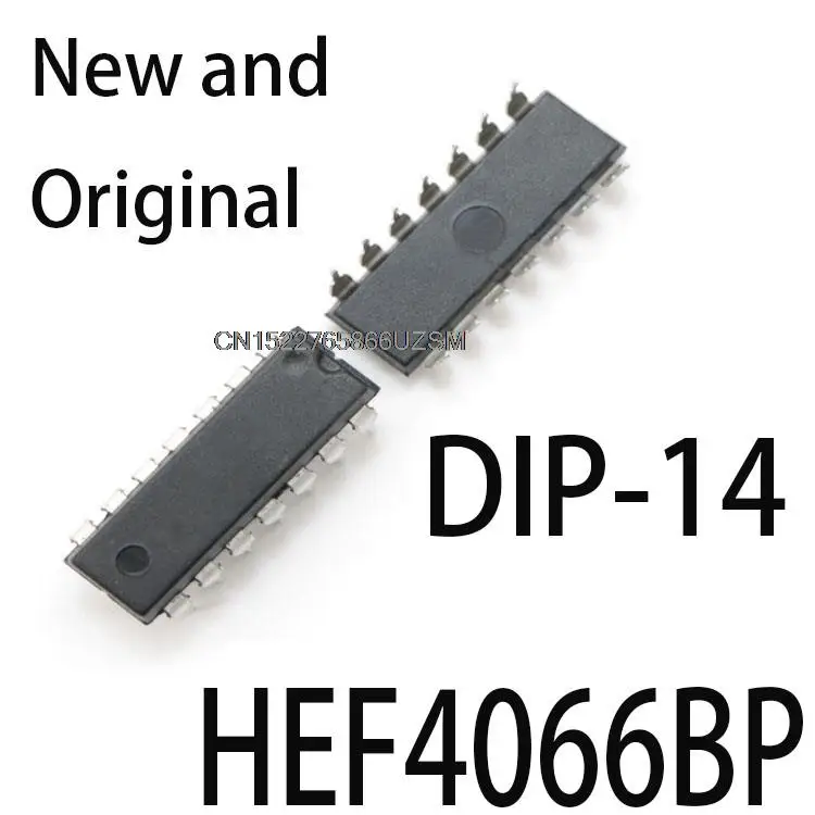 10PCS New and Original DIP-14 4066 DIP14 HEF4066 DIP HEF4066BP