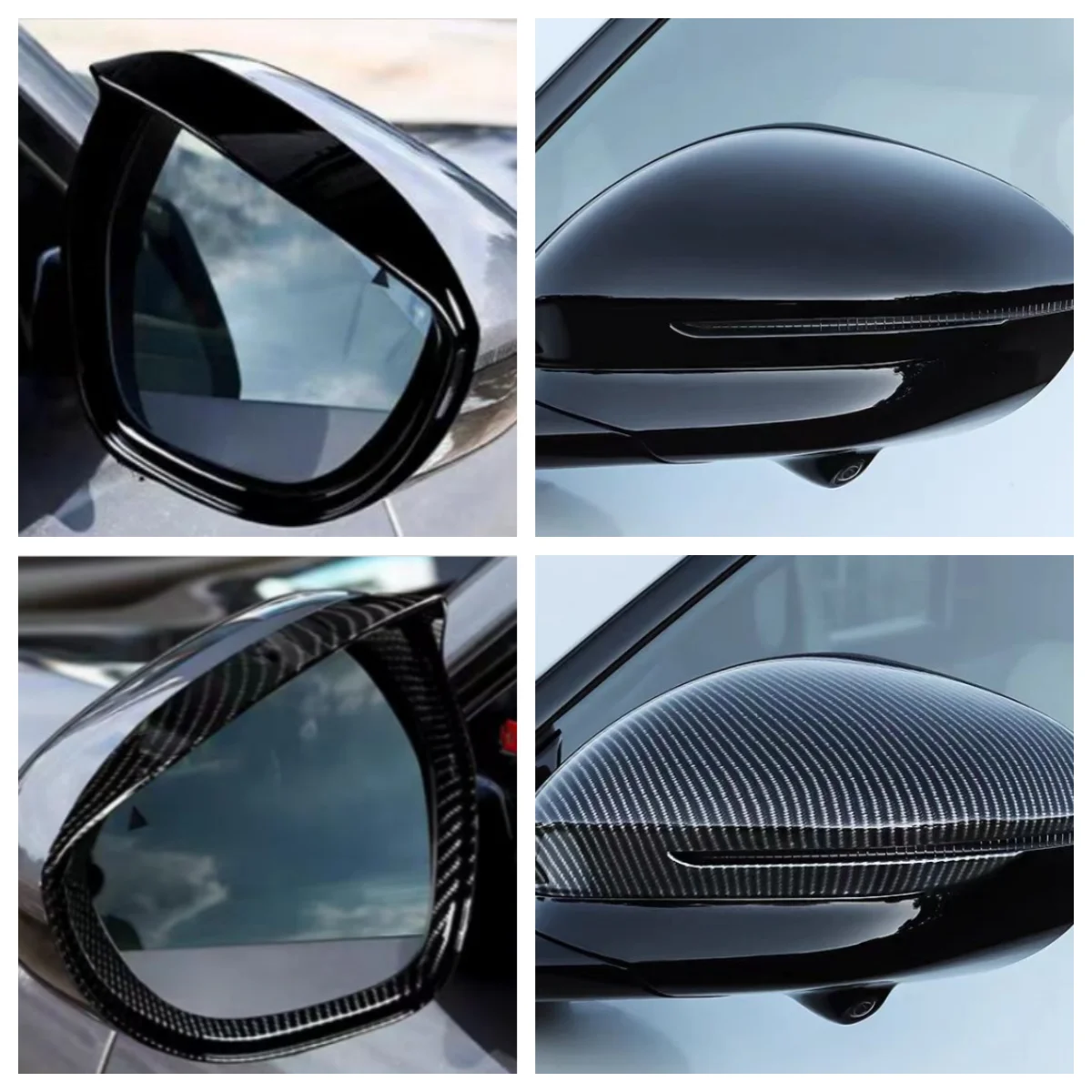 

For Changan avatr 07 2024 2025 Rear view mirror/rain brow exterior trim accessories