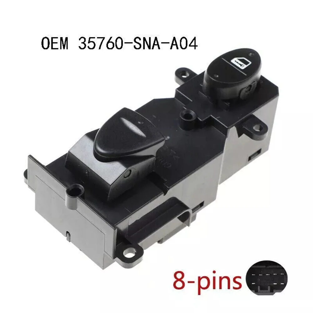 

​Front Right Side Power Window Switch 35760-SNA-A04 For Honda Civic VIII MK8 35760SNAA04ZA 35760SNAA12ZA