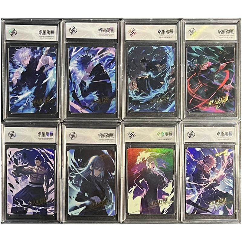

Anime Jujutsu Kaisen Geto Suguru Gojo Satoru Itadori Yuji Zenin Maki Collection Cards Christmas Birthday Gifts Children's Toys