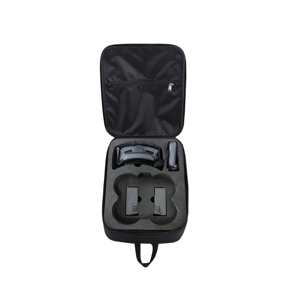 For DJI Avata 2 Backpack Avata 2 Storage Bag Black Backpack Organizer Case For DJI Avata 2 Accessory Bag