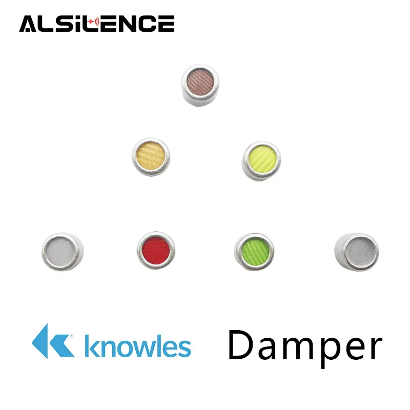 1pcs Knowles Damper Balanced Armature Damping Damper Plugs Filters Knowles Acoustic Dampers for Se215 se315 se425 se535 Se846 TF