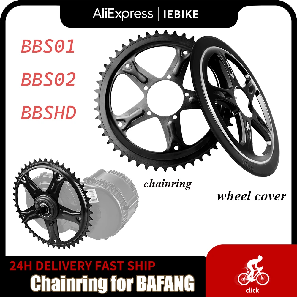 Chainring for BAFANG BBS01/02 or BBSHD Sprocket chainwheel for 8FUN BBS BBSHD Accessories