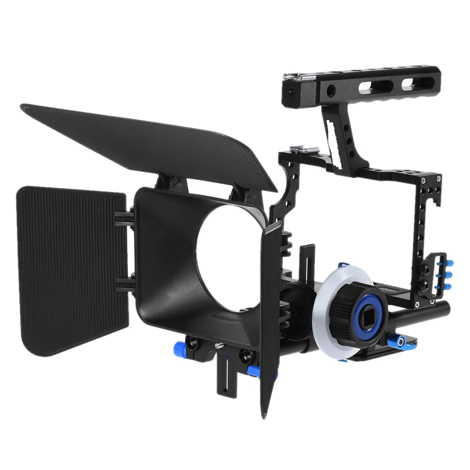 

Cage Rig Kit for A7S A7 A7R A72 A7RII A7SII A6000 A6500 A6300 with Dual Cold Shoe Mounts 1/4 Inch Threads