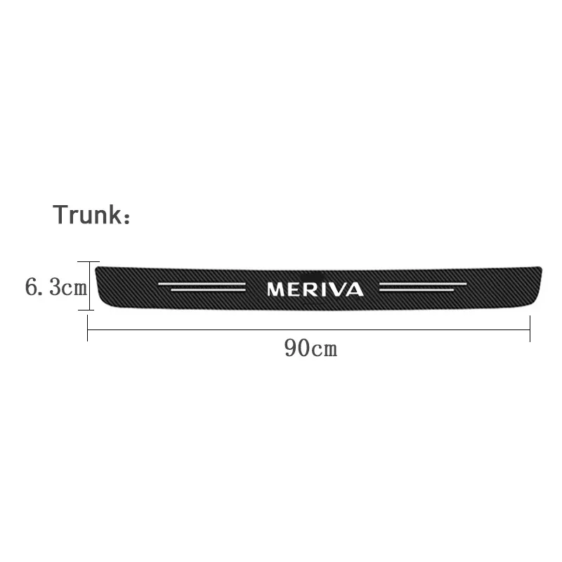 Car Door Threshold Protective Film Anti-Scratch Stickers for Opel Astra Insignia Mokka Corsa Vectra Meriva Crossland X Vivaro