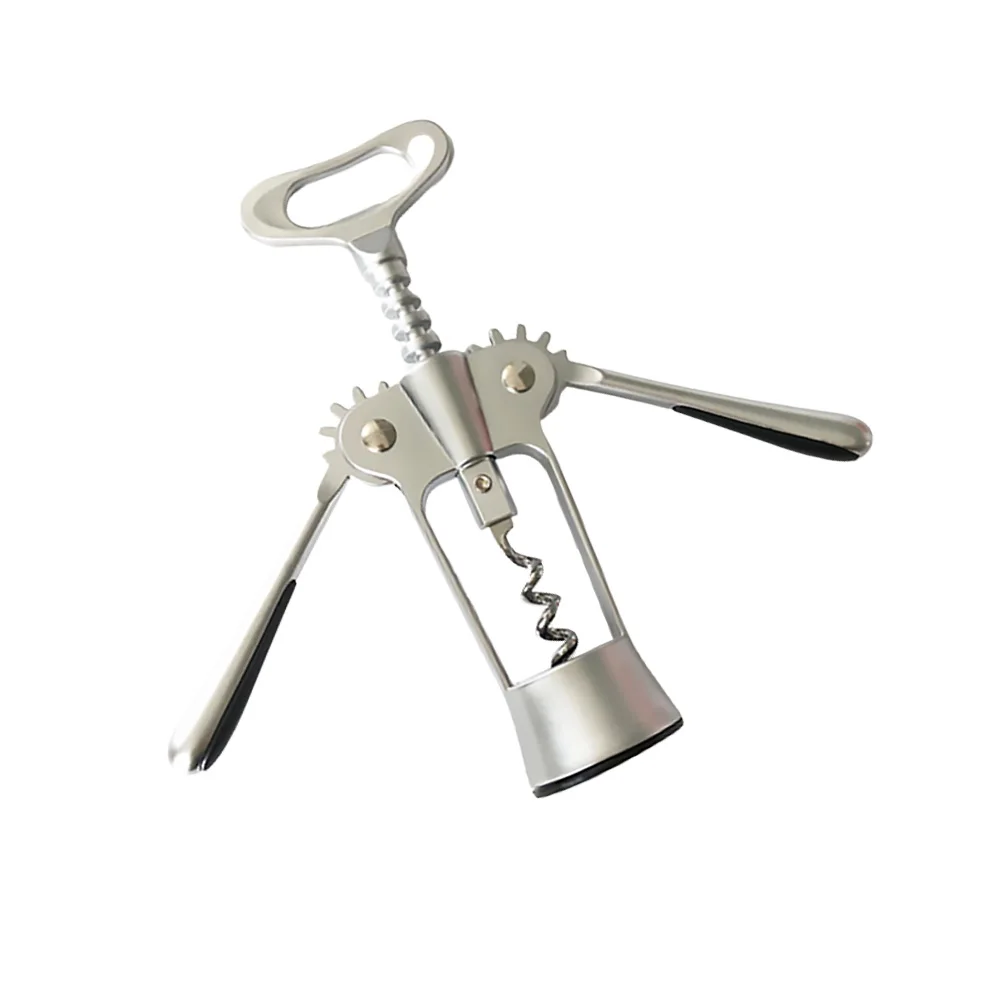 

Bottle Opener Utensil Cool Openers Corkscrew Silver Beer Wedding Stainless Steel Premium Metal Fits Bottle Caps