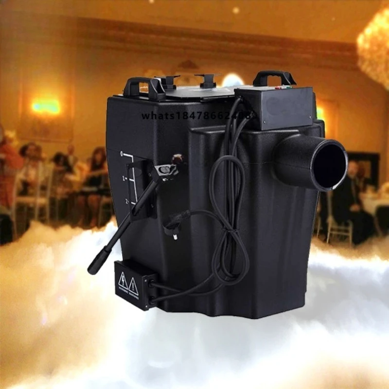 6000w Low Fog   Machine Stage Effect Dry Ice Fog Machine