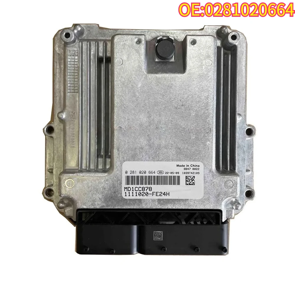 

Высокое качество, новинка для 0281020664 Nieuwe ECU Originele Motor Computerbord Elektronische Besturingseenheidéesikt