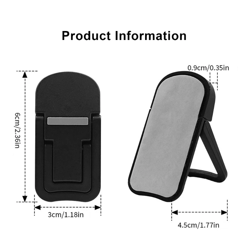 Soporte doble Invisible para portátil con ajuste ajustable, soporte para portátil profesional