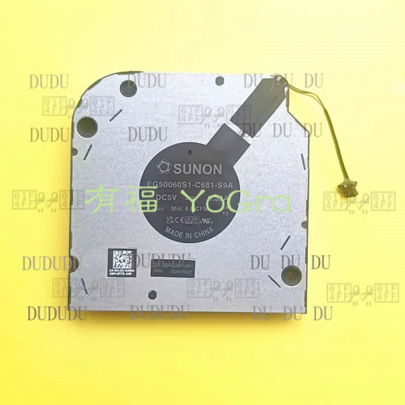 

Оригинальный охлаждающий вентилятор DDD для Dell Latitude 5550 Precision 3590, 0012DJ