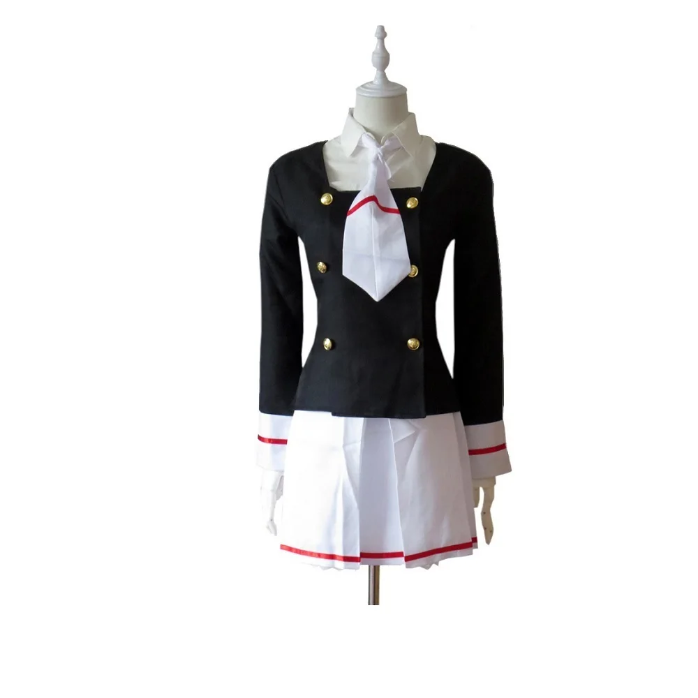 

Unisex Anime Cos KINOMOTO SAKURA Cosplay Costumes Outfit Halloween Christmas Uniform Suits