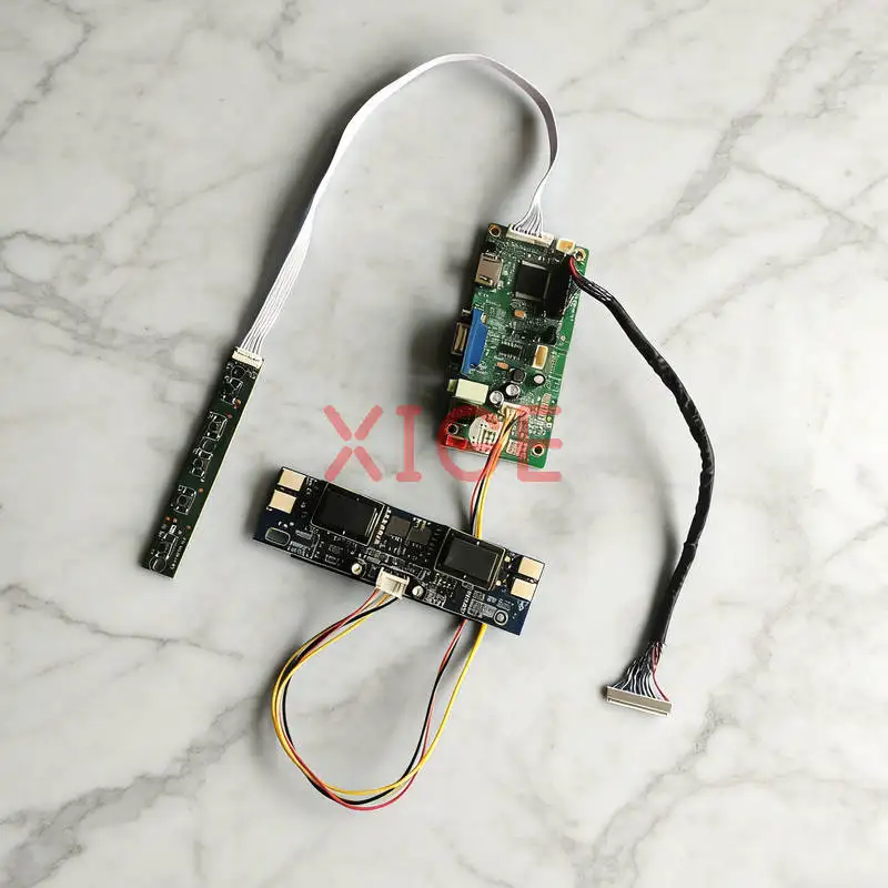 For MT230DW01 LM230WF1 LTM230HT01 LTM230HP01 Monitor Controller Drive Board Kit HDMI+VGA LVDS 30-Pin 4-CCFL 1920*1080 1920x1080