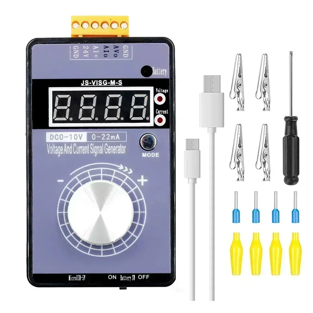 

Ручной цифровой генератор сигналов напряжения и тока 0-4-20 мА, передатчик тока, цифровой генератор сигналов напряжения и тока