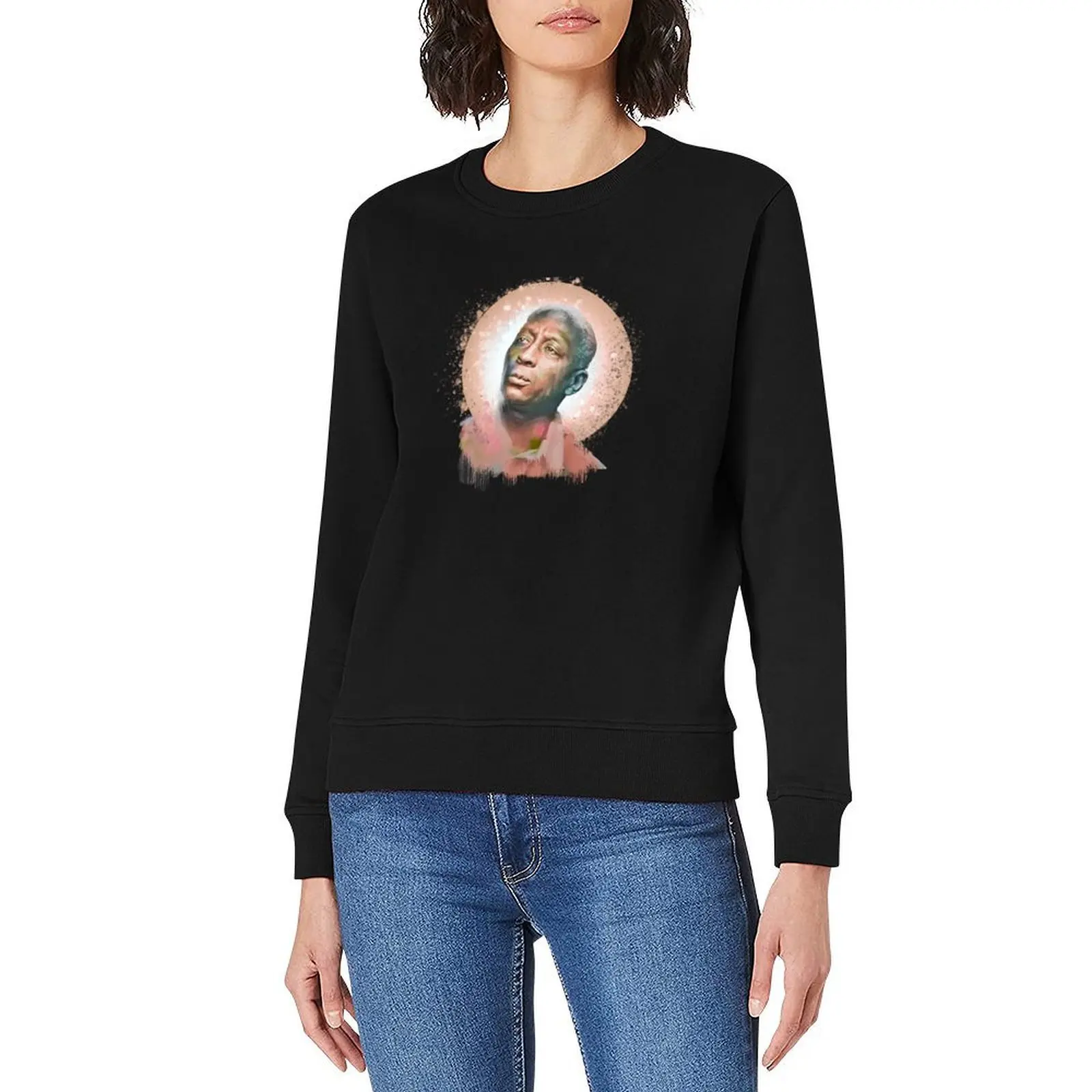 Leadbelly - قمصان بورتريه موسيقي مشهور، بلوفر رياضي للرجال، قميص رياضي، ملابس رجالية، سويت شيرت كبير الحجم