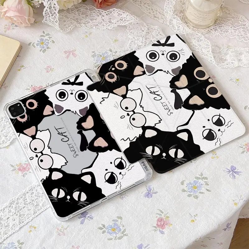 3+Y Multi-Angle Stand Cover For IPad Mini6 8.3 Air3 10.5 Pro11 iPad 10.2 7/8/9 4/5th 10.9 10th iPad A16 2025 11th Air11/13