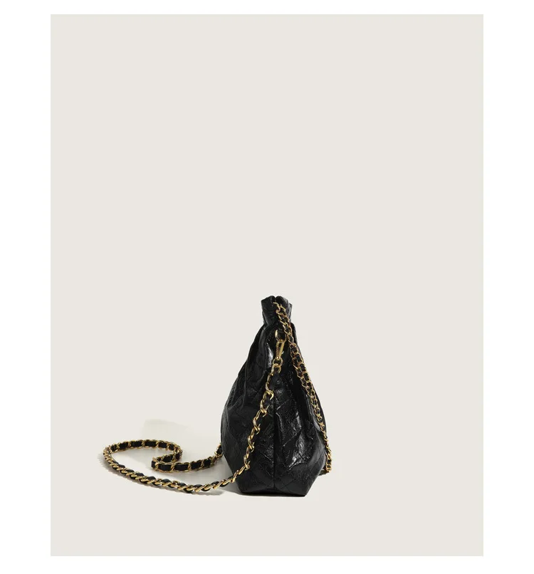 Popular Large Capacity Bag Women's 2023 Korean New Arrival Chain Underarm Bag All-match Crossbody Women's