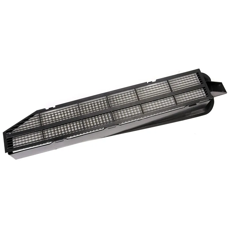 82208300K 82208300 ABS Chrome Cabin Air Housing and Filter Kit For 1999-2010 Jeep Grand Cherokee Easy Installation Black