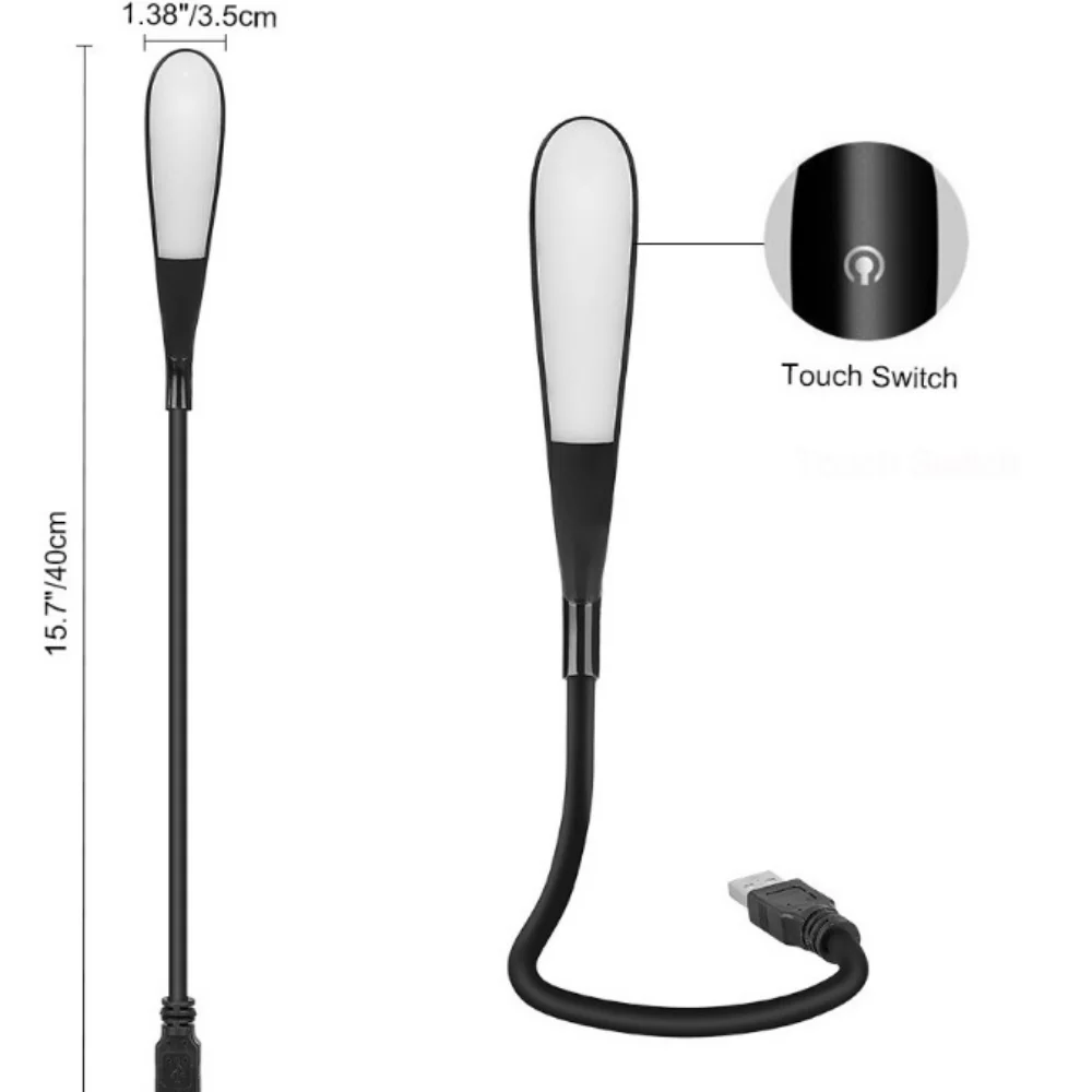 Mali USB Könyv ligh Maroktelefon Olvasmány Villanyégő szabályozható laptops Plató Pulc Villanyégő számára áram bankomat Zseb kemping éjjeli ligh Világítás