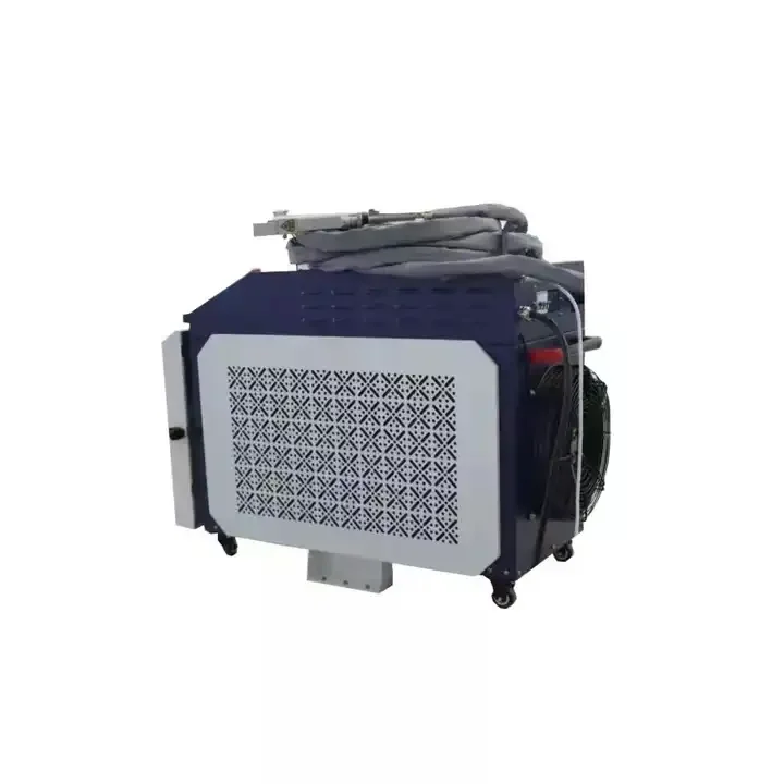 1000W 1500W Small Head Paint Rust Removal Laser Cleaning Machine for Metal Oil Steel Painting Car Parts Clean Wash Washing