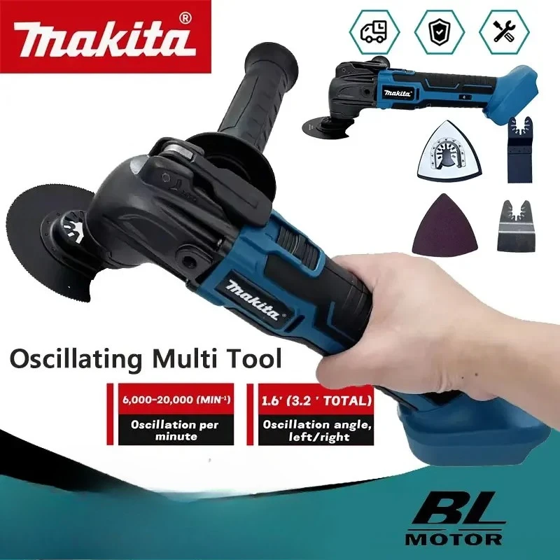 

Makita 18V aBrushless Quick Release Oscillating Multi-Functional Electric Trimmer Quick-Change Compatible