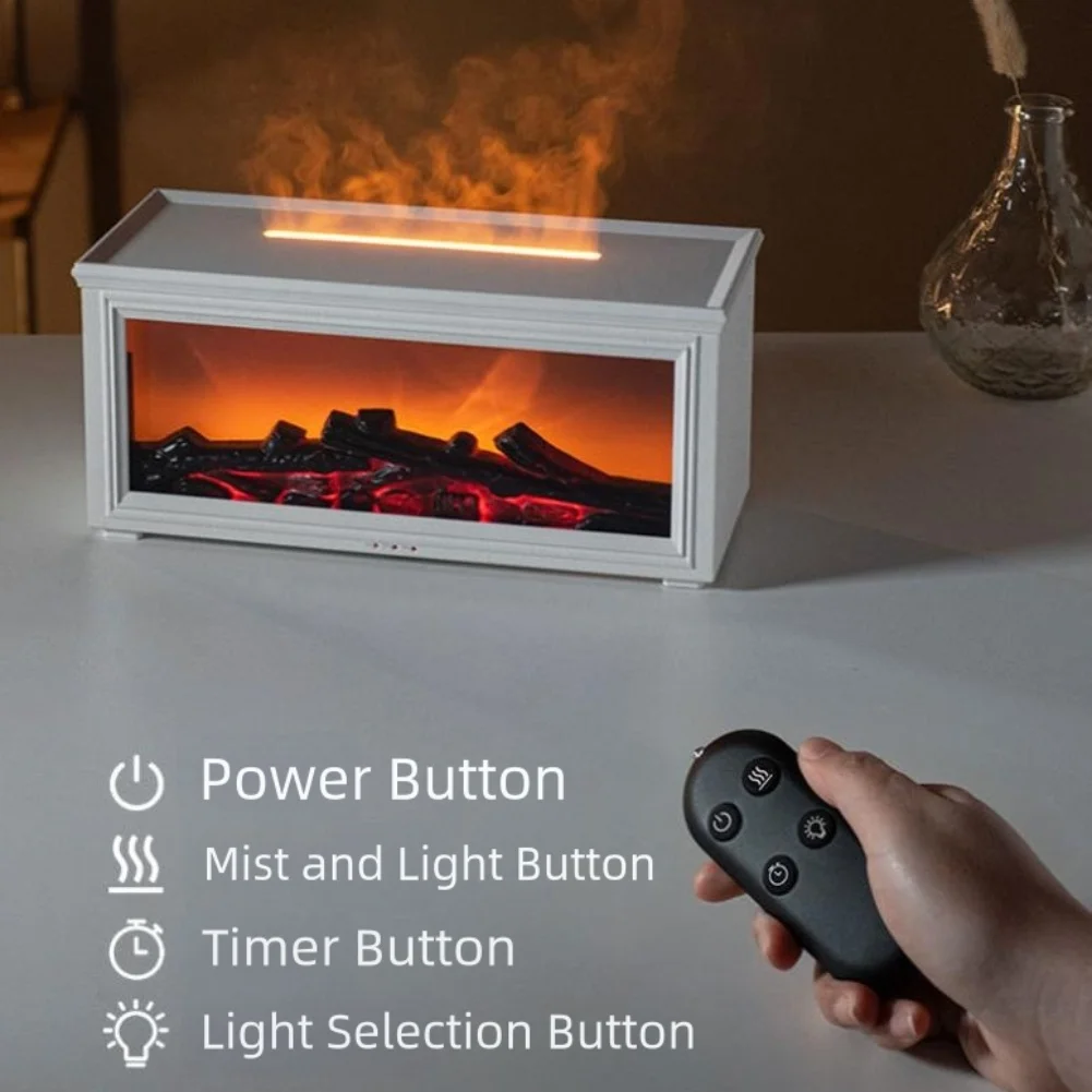 244*112MM Aromatherapy Diffuser Smart Remote Control Humidifier Colorful Mood Light Adjustable Lighting Effects