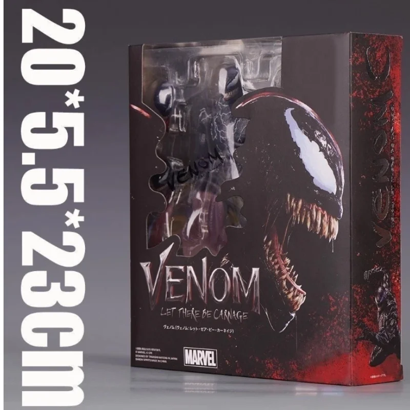 Shf Venom 스파이더맨 베놈 손 관절, 유연한 모바일 모델 장난감, 훌륭한 선물