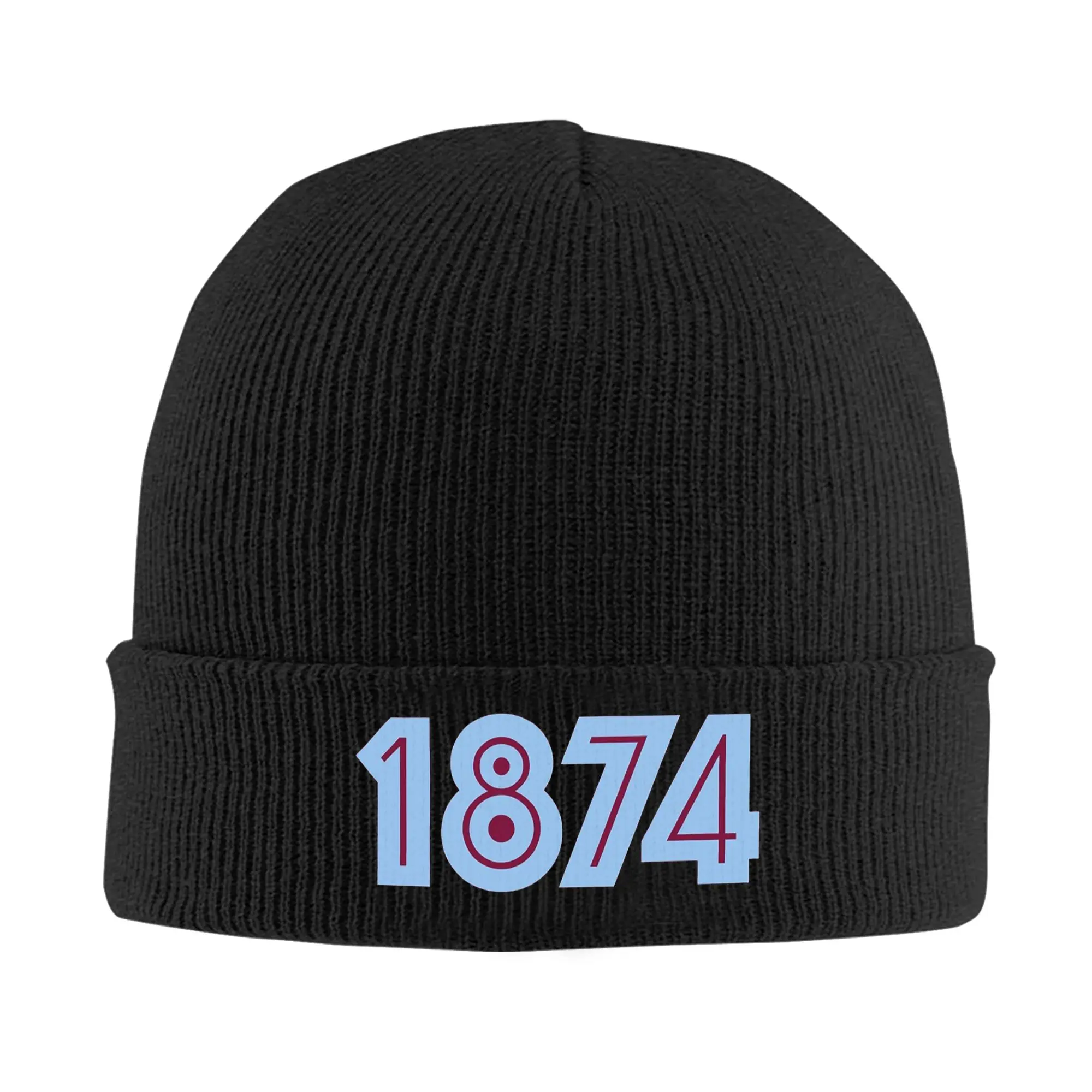 

Aston Villa 1847, теплая вязаная шапка, зимняя вязаная шапка, шапочки Skullies, шапки в стиле хип-хоп для унисекс