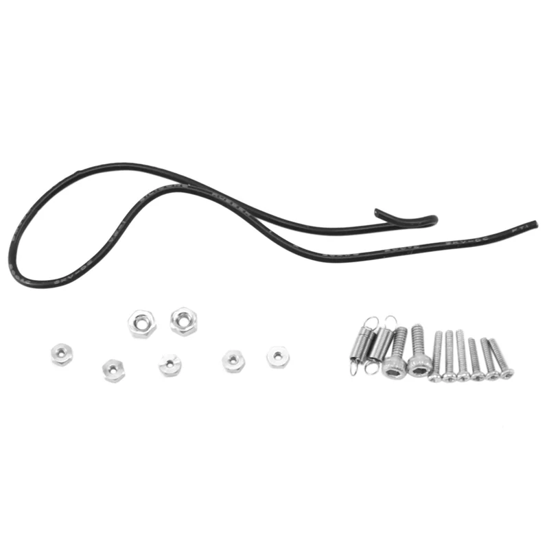 A63T-6X Metal Windshield Wiper For 1/10 RC Crawler AXIAL SCX10 JEEP Cherokee TRAXXAS TRX4 Defender Bronco G500 MST KM2 Parts